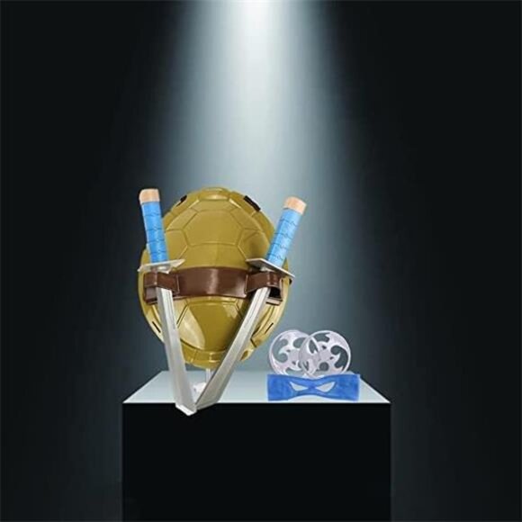 Turtle Shell for Kids Cosplay Halloween Cartoon Ninja Costume Party Dress - Picture 5 of 7